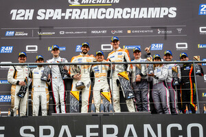 Podium Michelin 12H Spa-Francorchamps