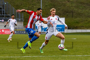 Vincent Ocansey Leonard Brodersen WSV gegen F95 U23