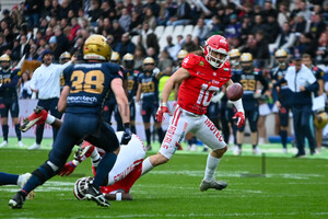 Brendan Beaulieu ERIMA GFL Bowl Potsdam Royals Dresden Monarchs Spielfotos 12.10.2024
